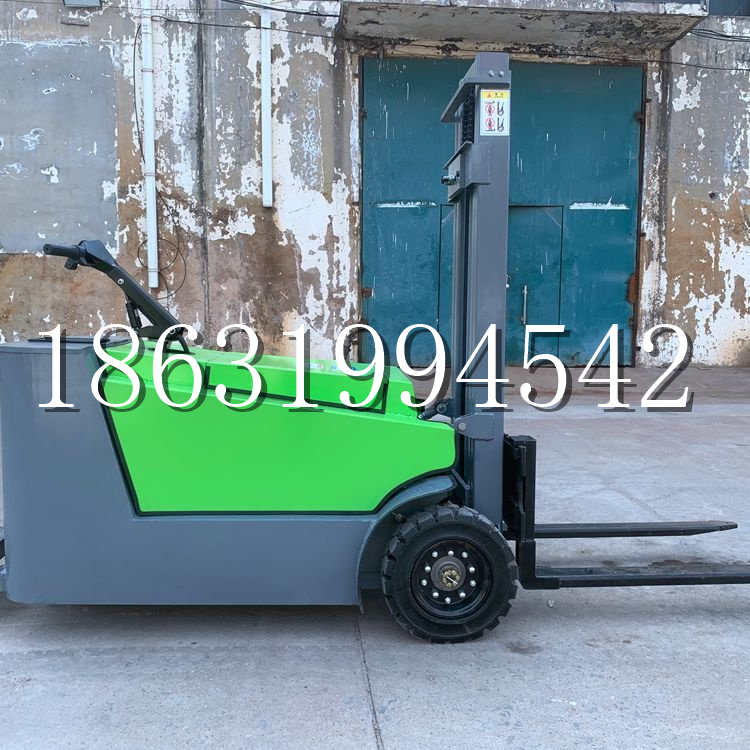 佛山市小型电动叉车1吨2吨步行站驾式电瓶堆高充电装卸车液压升降车铲车